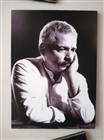 تابلو عکس چوبی مشاهیر موسیقی 63 (13cm*18cm)