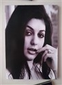 تابلو عکس چوبی مشاهیر سینما 65 (13cm*18cm)