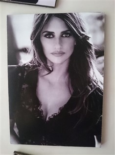 تابلو عکس چوبی مشاهیر سینما 83 (13cm*18cm)
