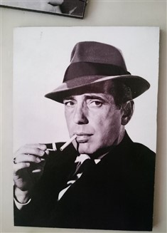 تابلو عکس چوبی مشاهیر سینما 97 (13cm*18cm)
