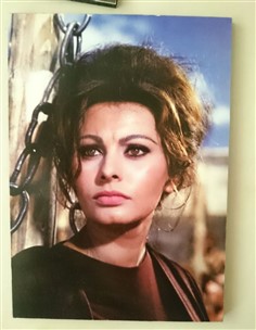 تابلو عکس چوبی مشاهیر سینما 109 (13cm*18cm)